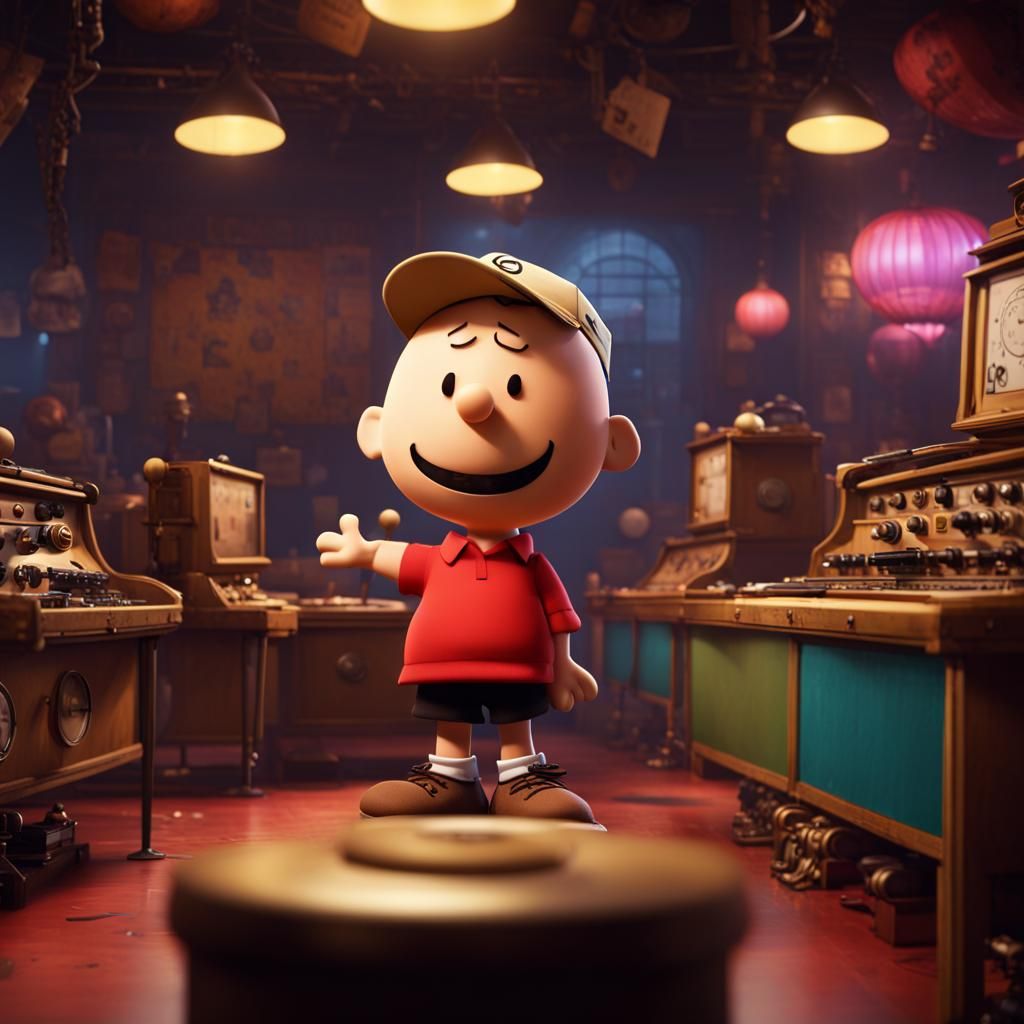 Charlie Brown Balling Out in Hip Hop Club