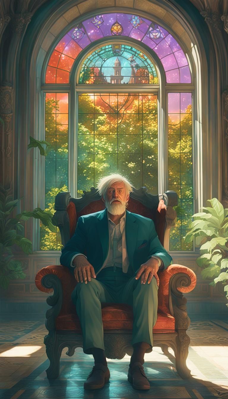 Mystical Palace Grand Hall in Fantasy Style