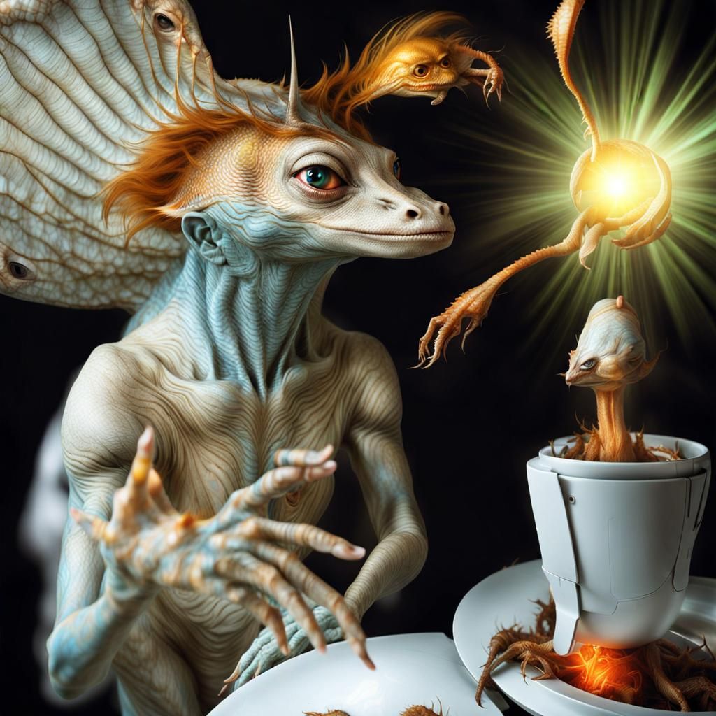 Photorealistic Aliens in Striking, Detailed Photography