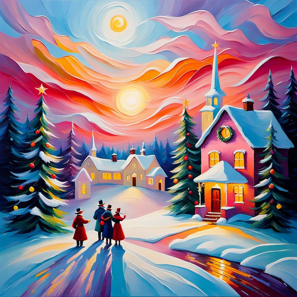 Dreamy Winter Christmas Carols