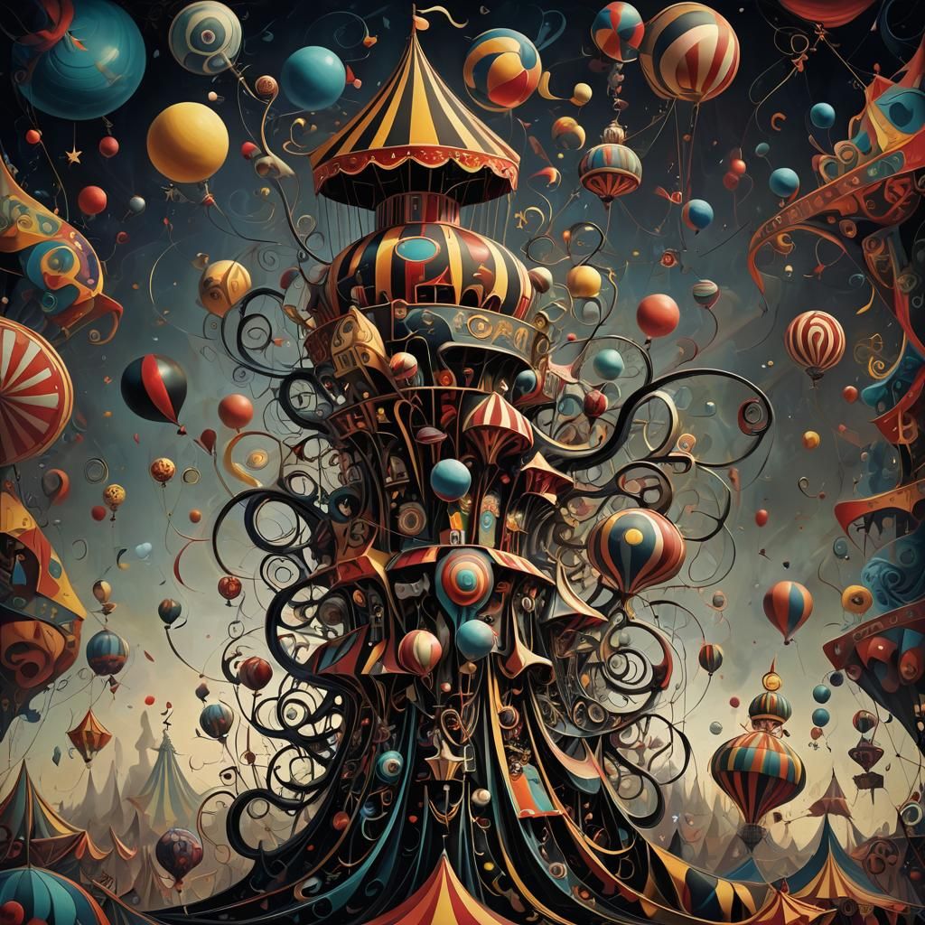 Surreal circus