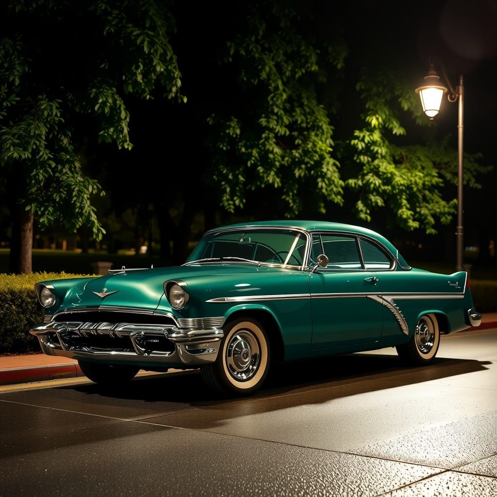1955 Chrysler 300 in Metallic Green by Park