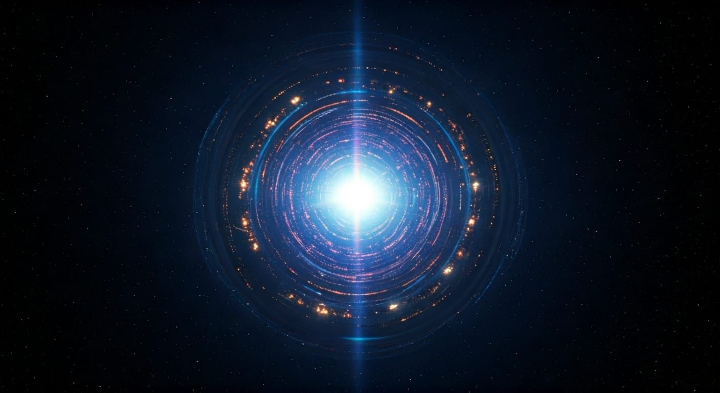 Intergalactic Time-Space Breach: Burton, Ghibli, Dean Style