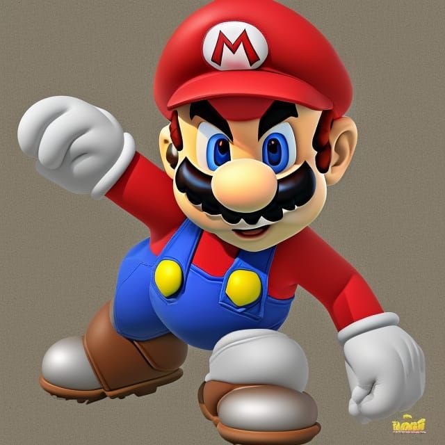 Boo from Super Mario Illustration