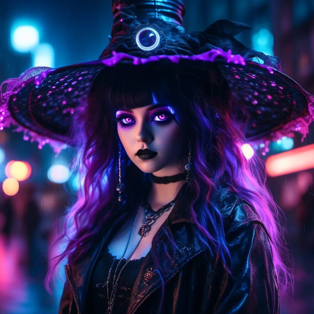 Futuristic Witch