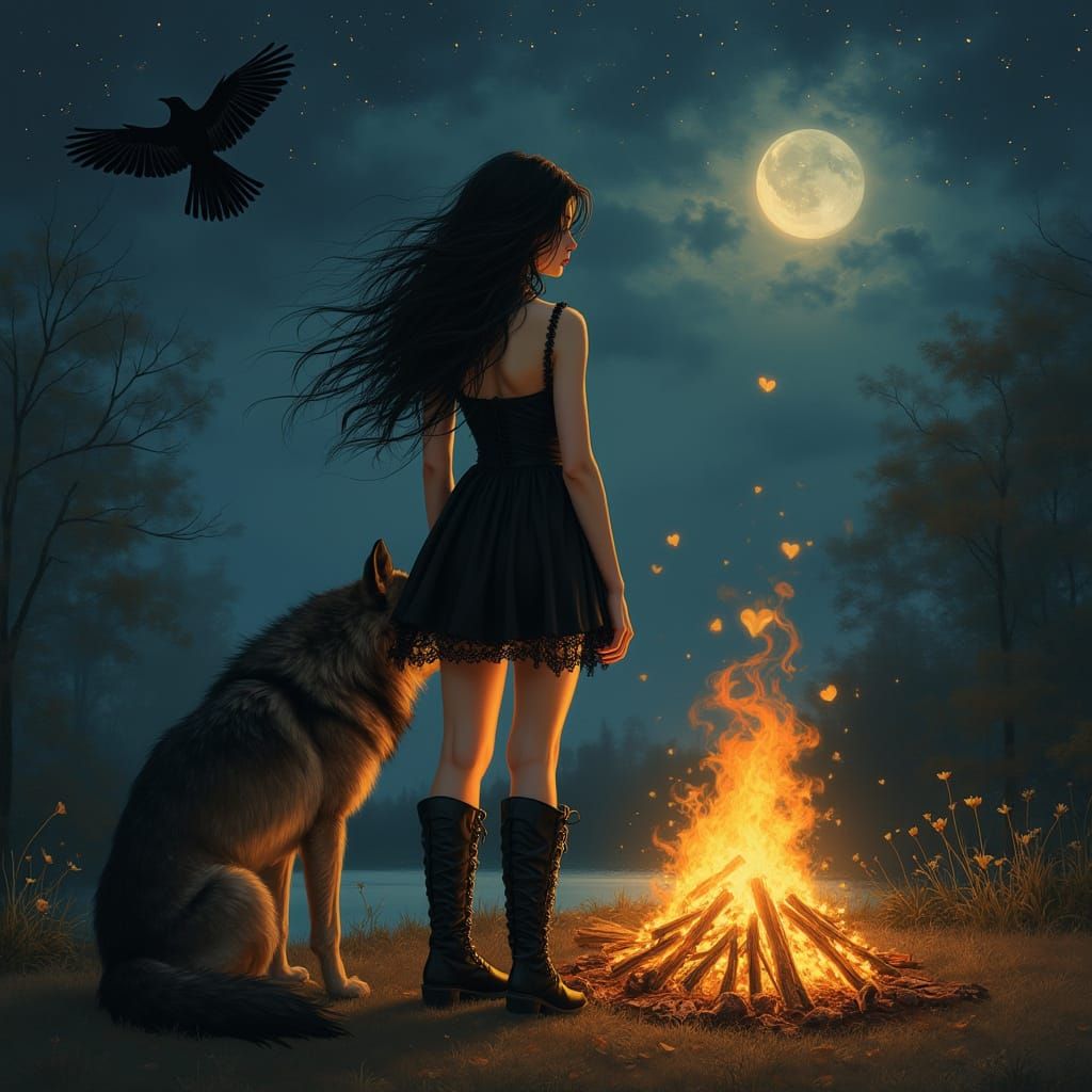 Gothic Romance in Moonlit Splendor