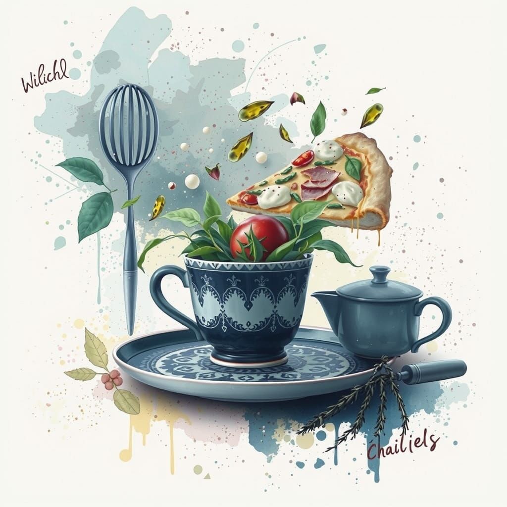 IPizza Inprovisation - New Pizza Style in Mug