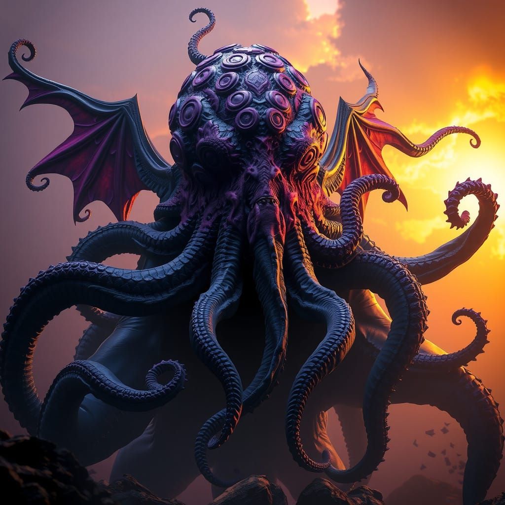 Cosmic Horror Beast Rises from the Depths