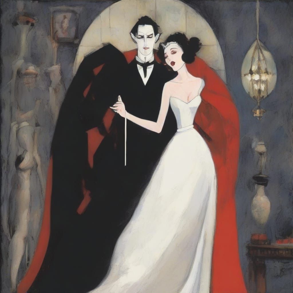 Vampire New Year's Ball in Haunting Style