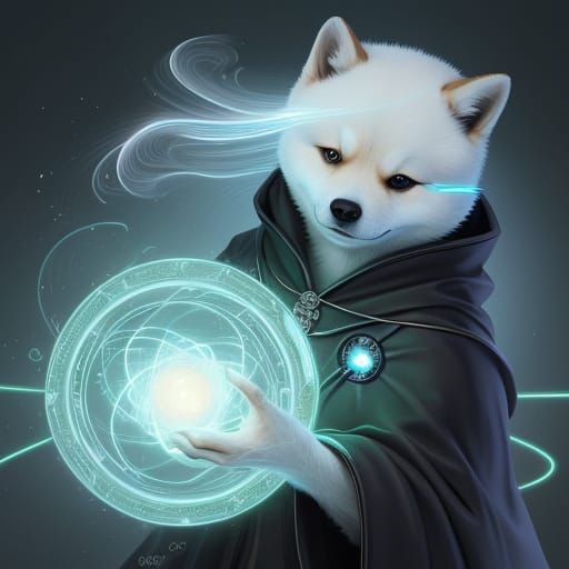 Divine Shiba Inu: Peak Digital Order