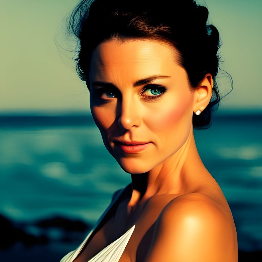 Princess Leia Bikini Portrait in 4K