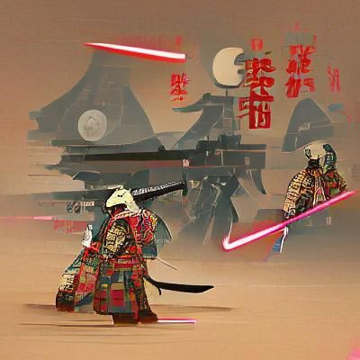 Star Wars in Samurai Style