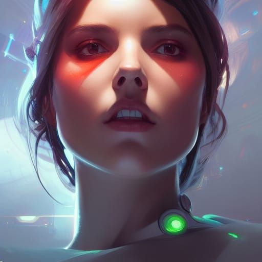 Starship Portrait in Hyperdetailed Lighting