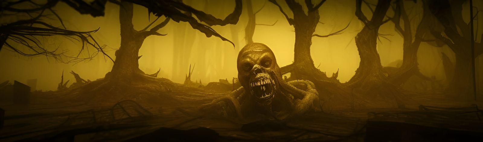 Post-Apocalyptic World Destroyed by Dark Deity