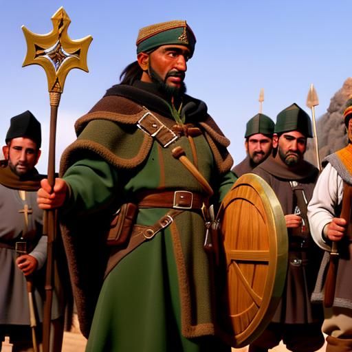 Moorish Little John: A Towering Warrior