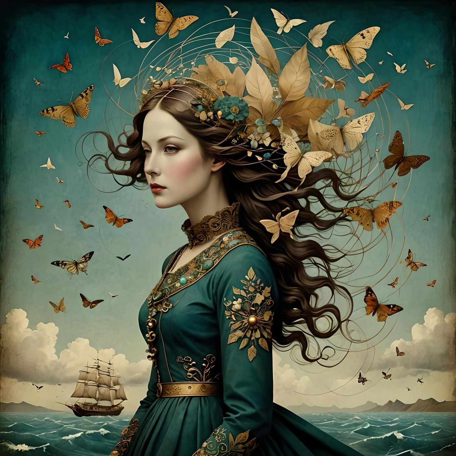 Aura (the breeze personified)