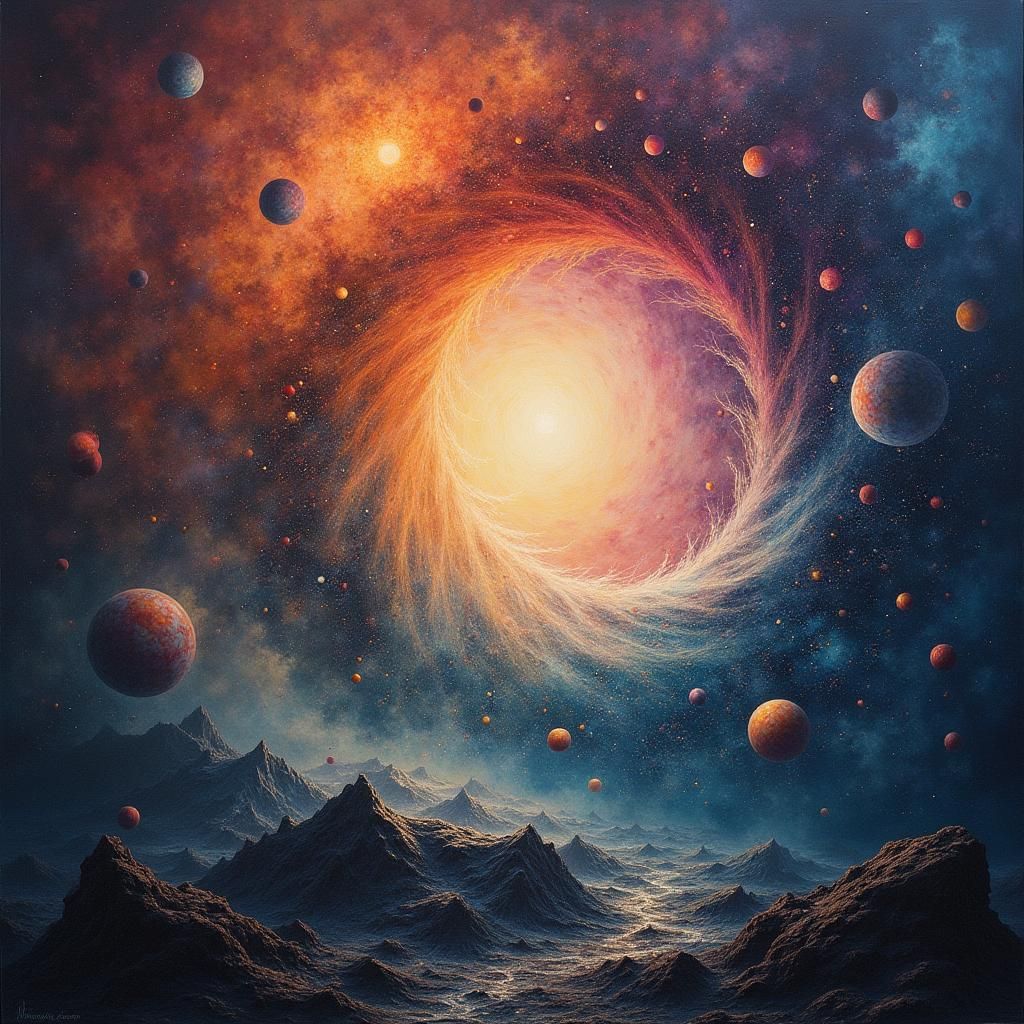 Quantum Entanglement: Surreal Interconnected Particles