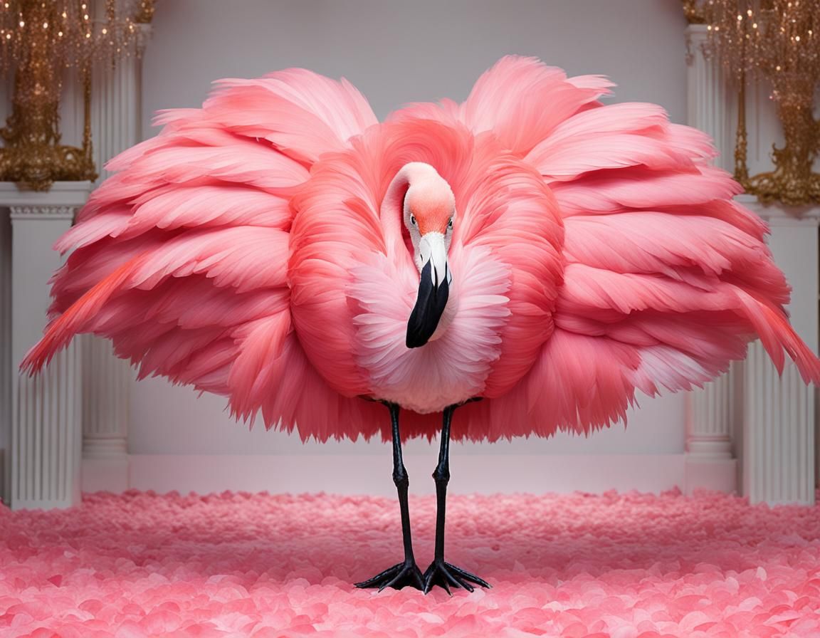 Flamingo Haute Couture Fashion Show Extravaganza