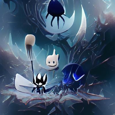 Hollow Knight in a Dark World