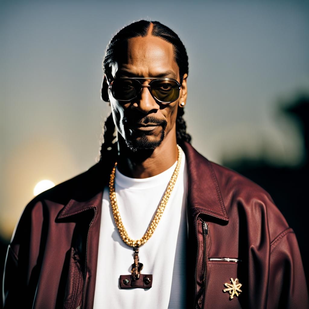 Snoop Dogg Portrait in Natural Lighting