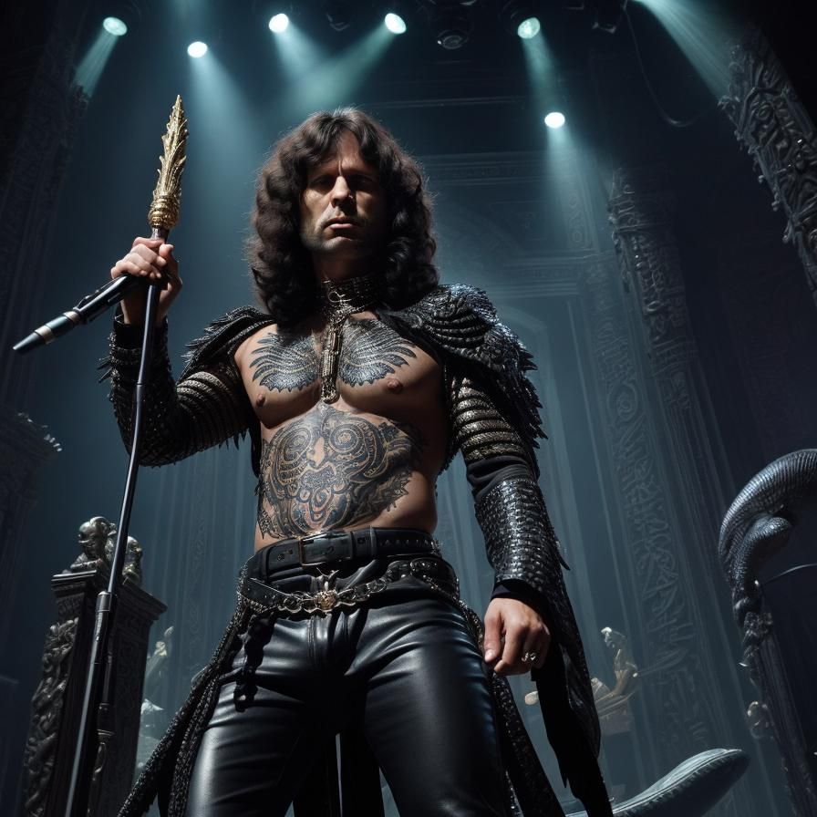 Jim Morrison: "Is everybody in? The ceremony is about to begin."