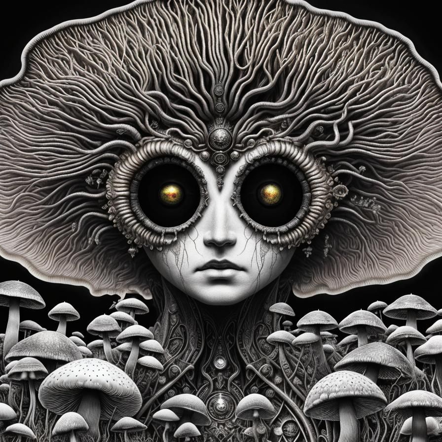 Fungi Girl 11135