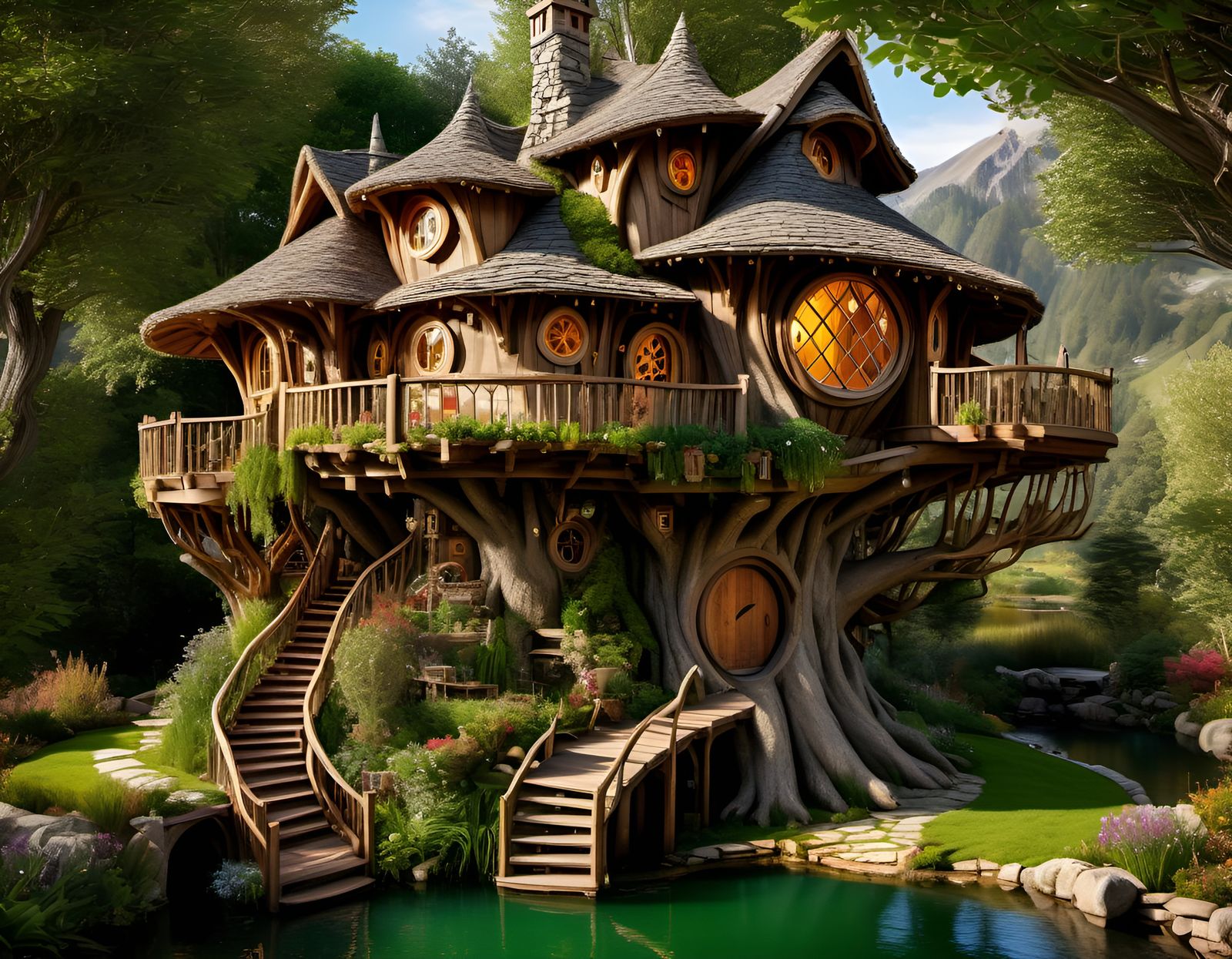Hobbiton Treehouse