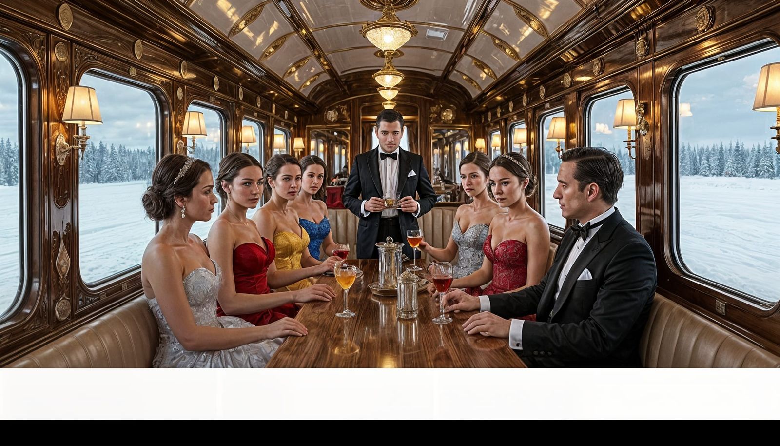 Luxury Train Journey to the North Pole