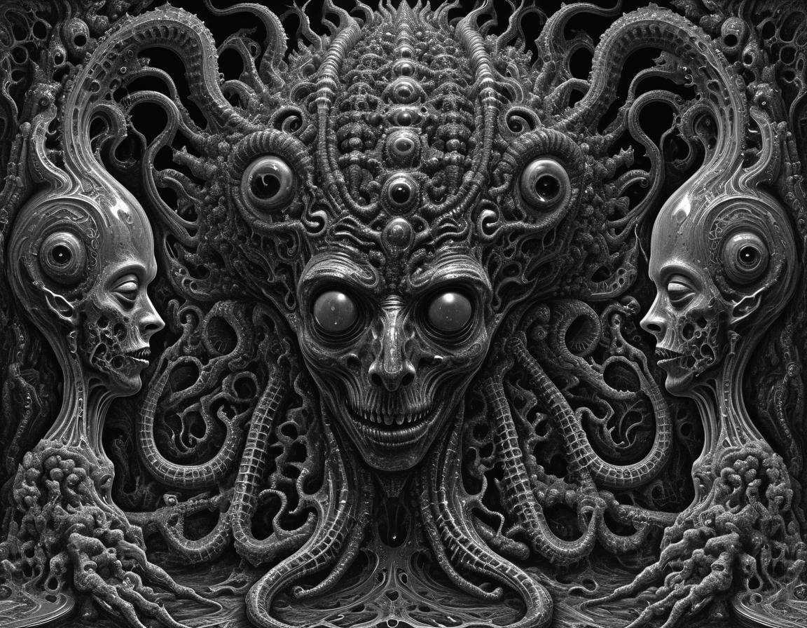 Sinister Eidolon: Lovecraftian Horror by Gustave Doré