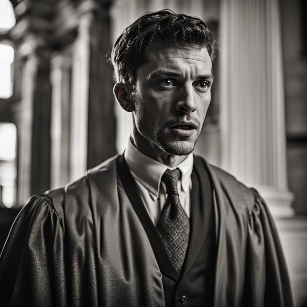 Attorney Argues Before Supreme Court, 1930s Portrait