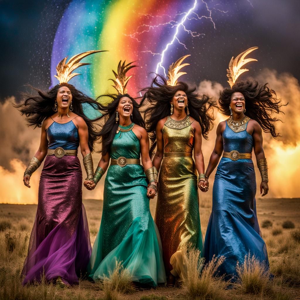 The real Housewives of Early Asgard. (Female Storm Giants)