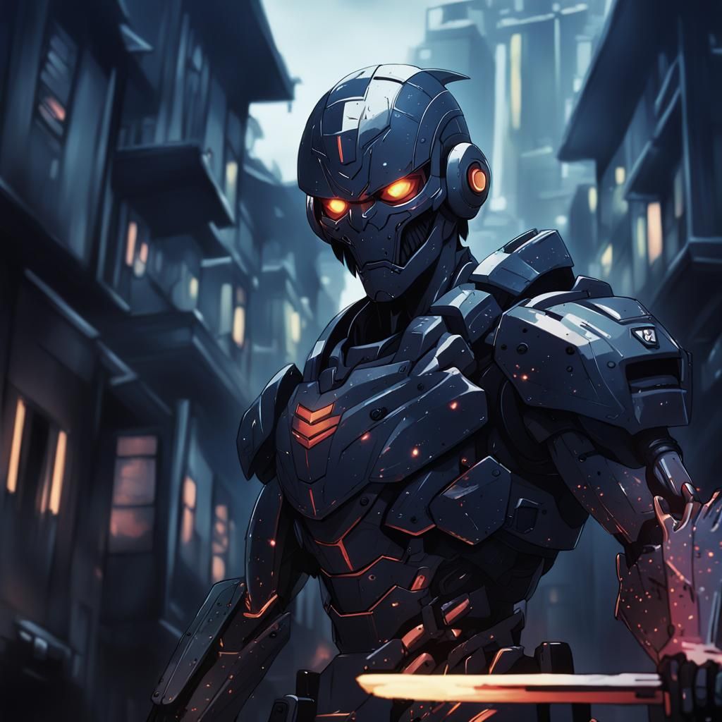 Wednesday Addams in Anime Manga Scan Style