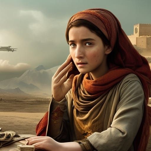 Epic Thousand Suns Digital Matte Painting