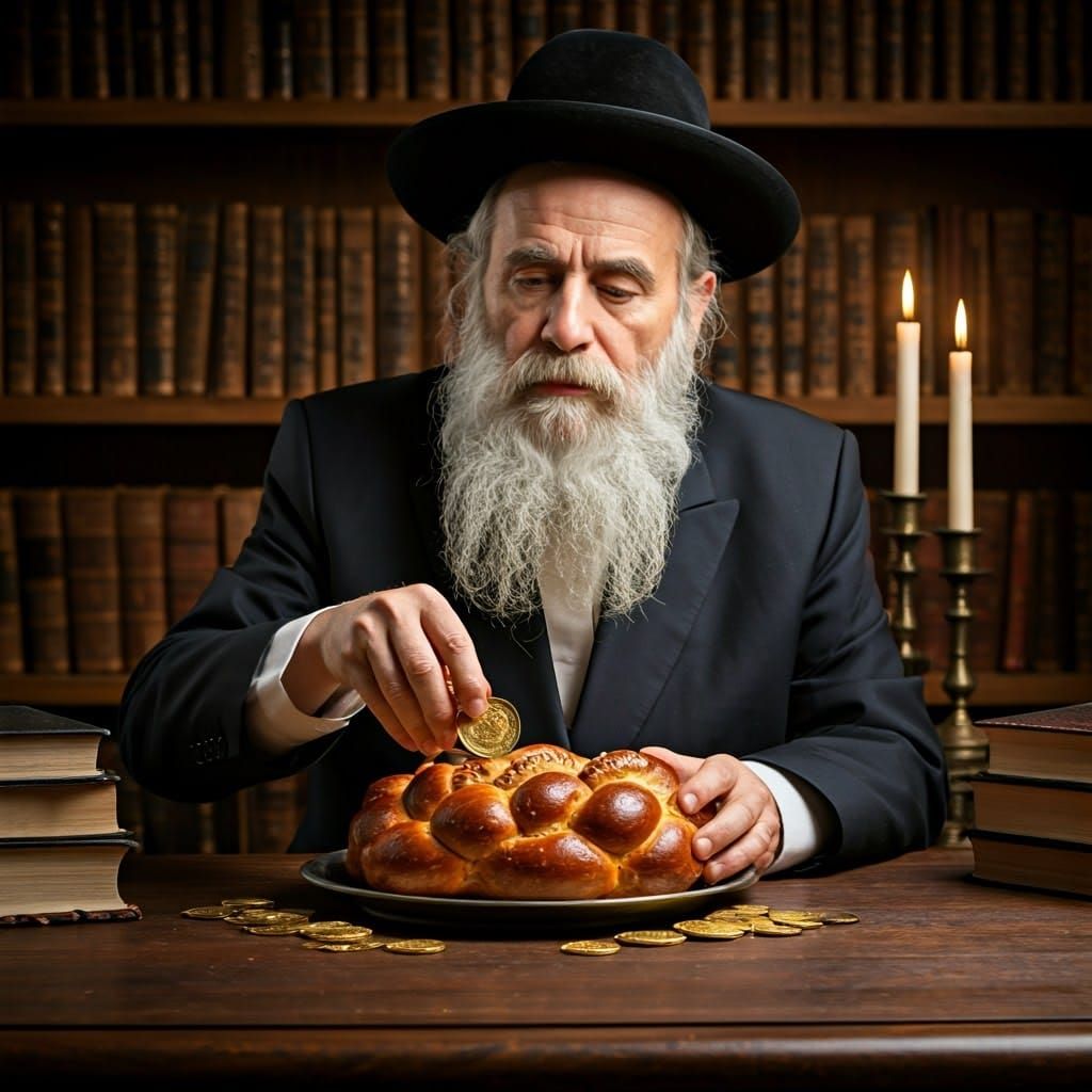 Orthodox Jew Discovers Gold Coins inside Challah Bread in Wa...
