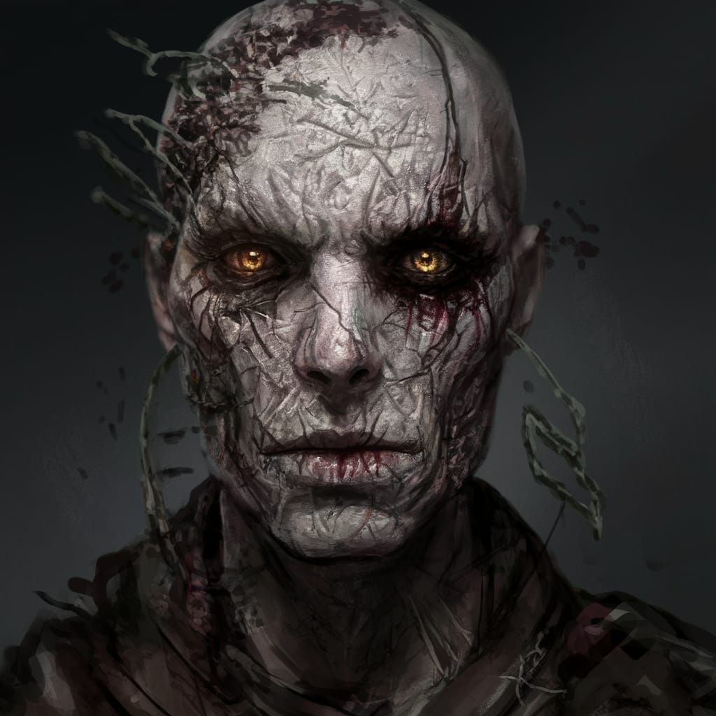 Dark Surrealism in Mysterious Landscape