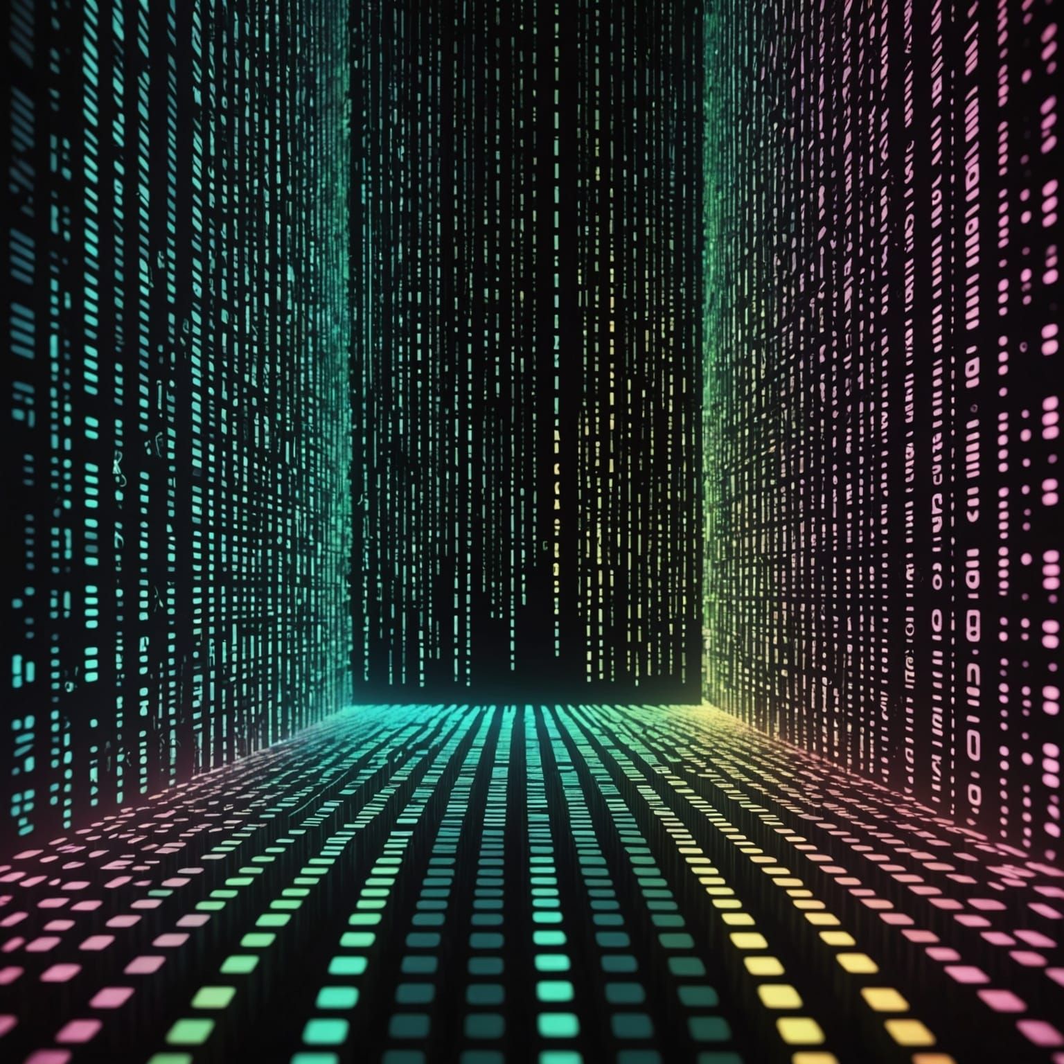 Binary Code Dream: Holographic Matrix Transformation