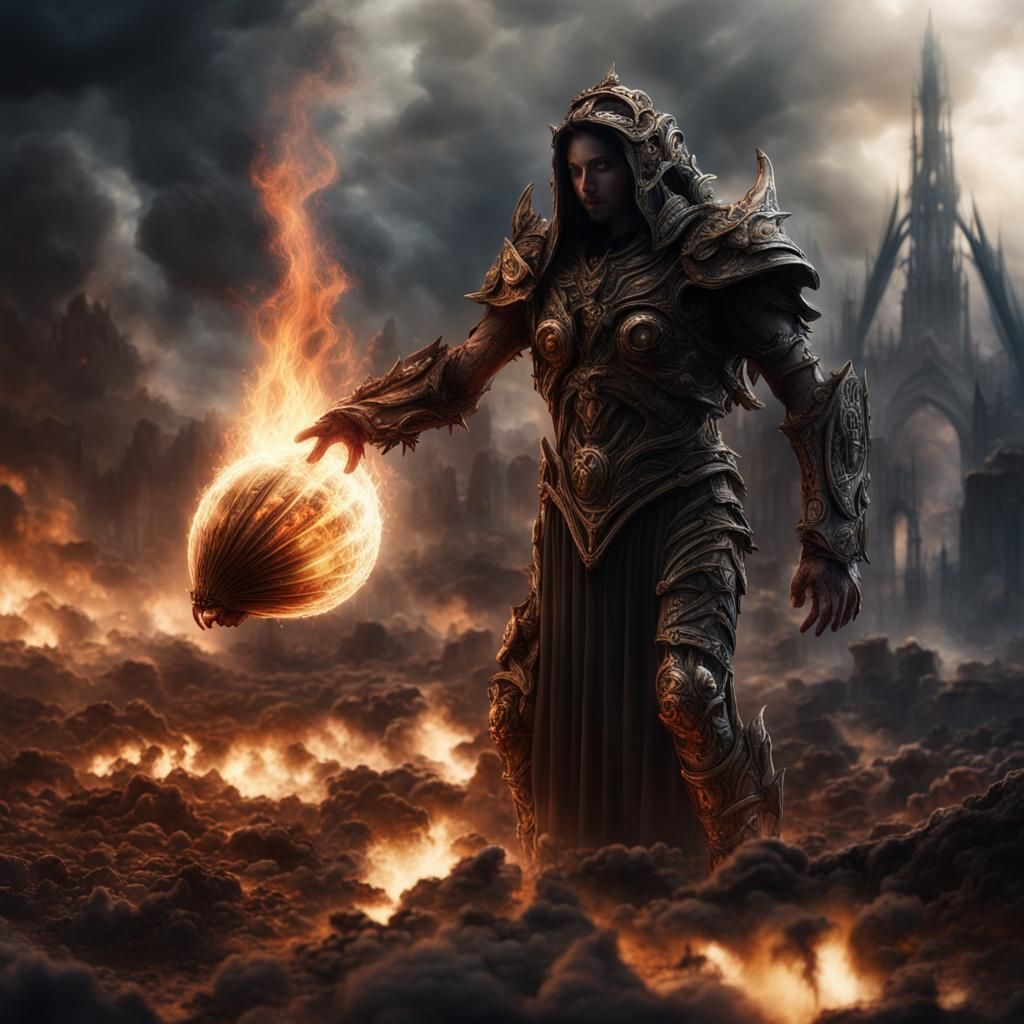 Epic Rebirth: Cinematic Digital Matte Painting