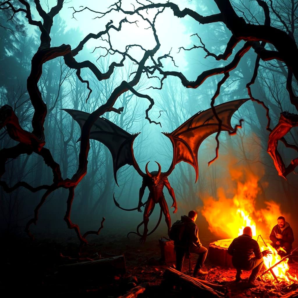 Terrifying Jersey Devil in the Pine Barrens