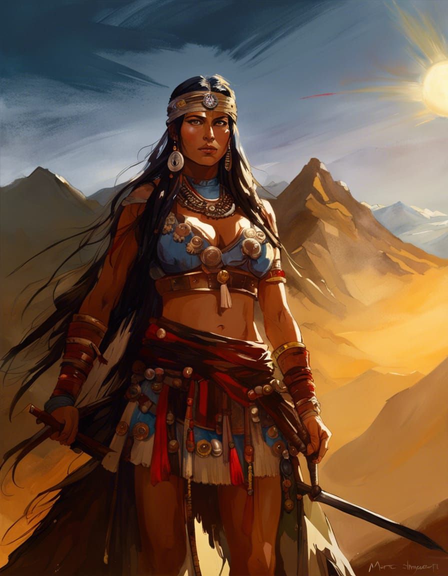 Inka Princess #49 Altiplano warrior