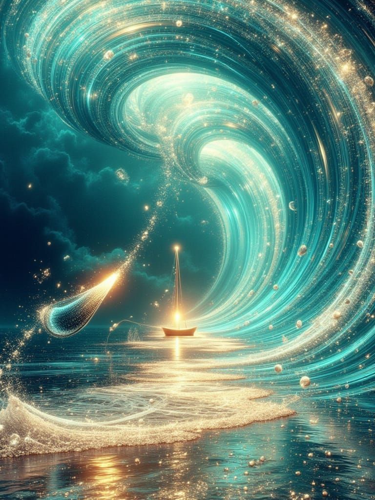 The Tiny Golden Boat