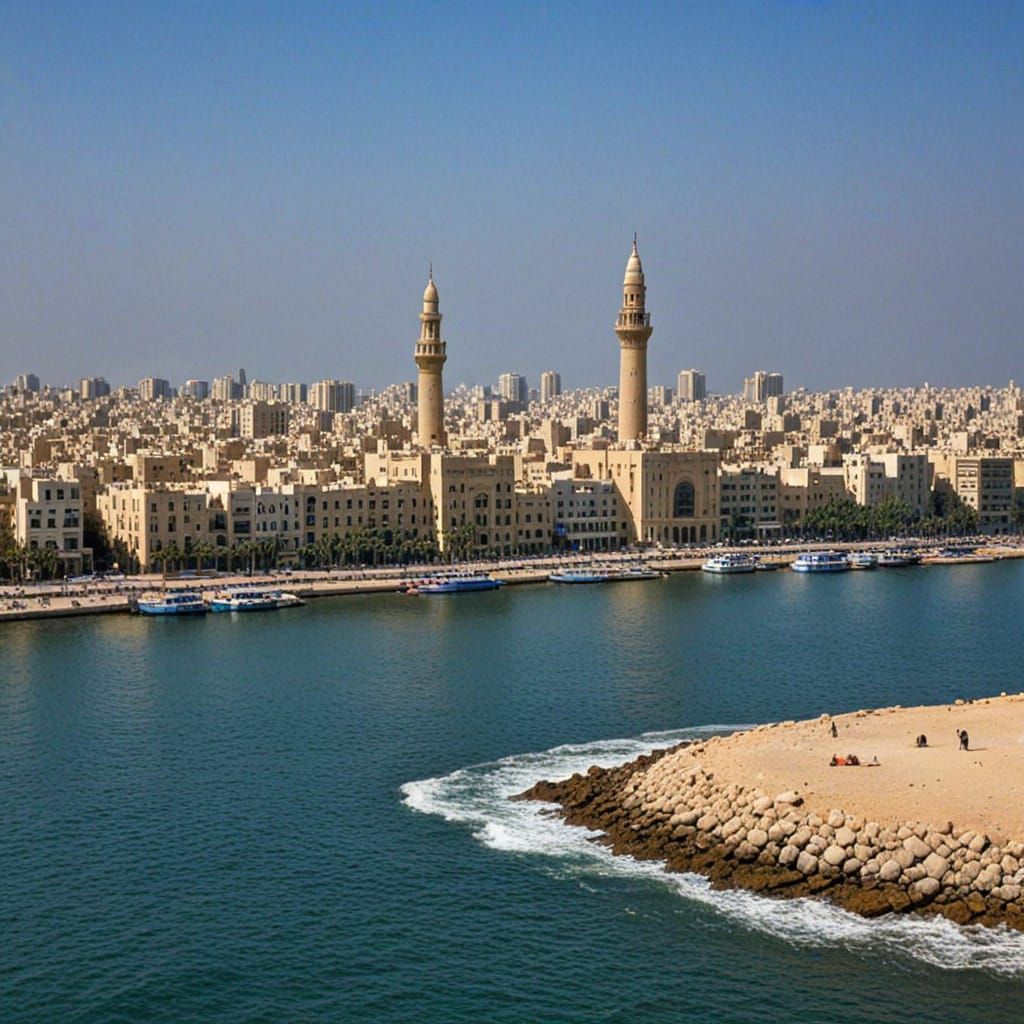 Alexandria Egypt Cityscape