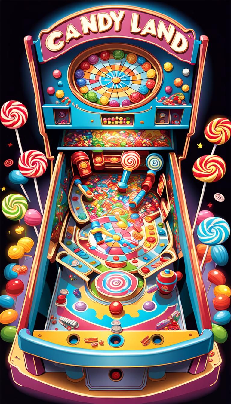 Candy Land Pinball Table