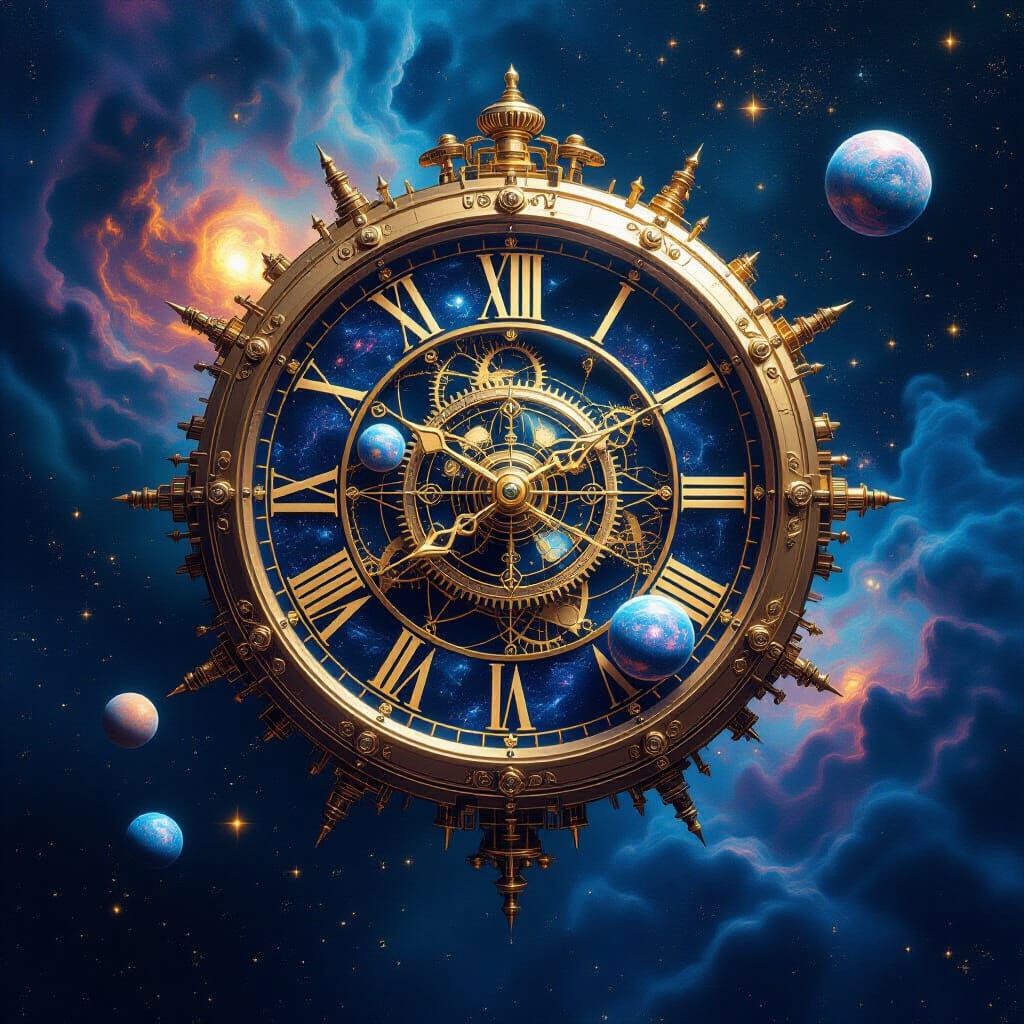 Cosmic Clockmaker Assembling Galaxies in Space