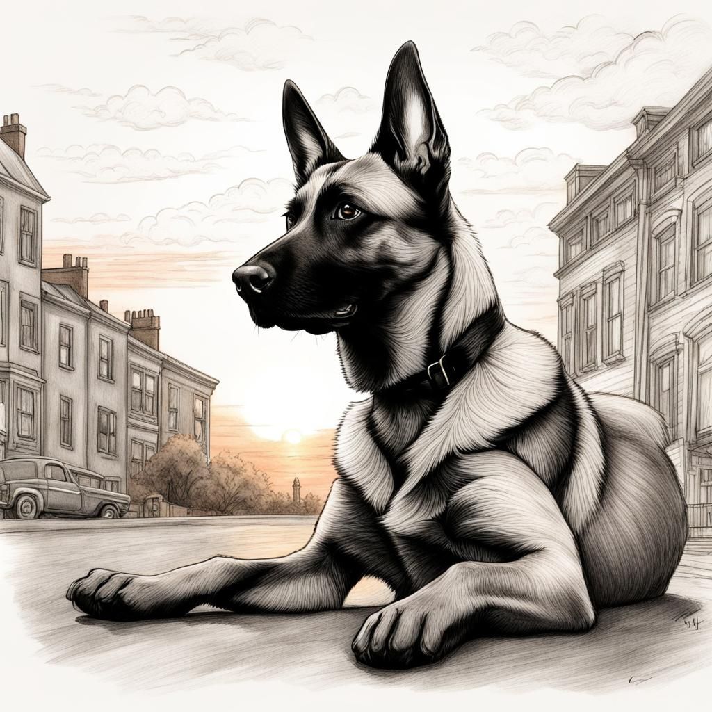 Belgian Malinois  (my girl)