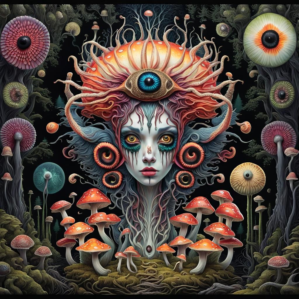 Fungi Girl 11997