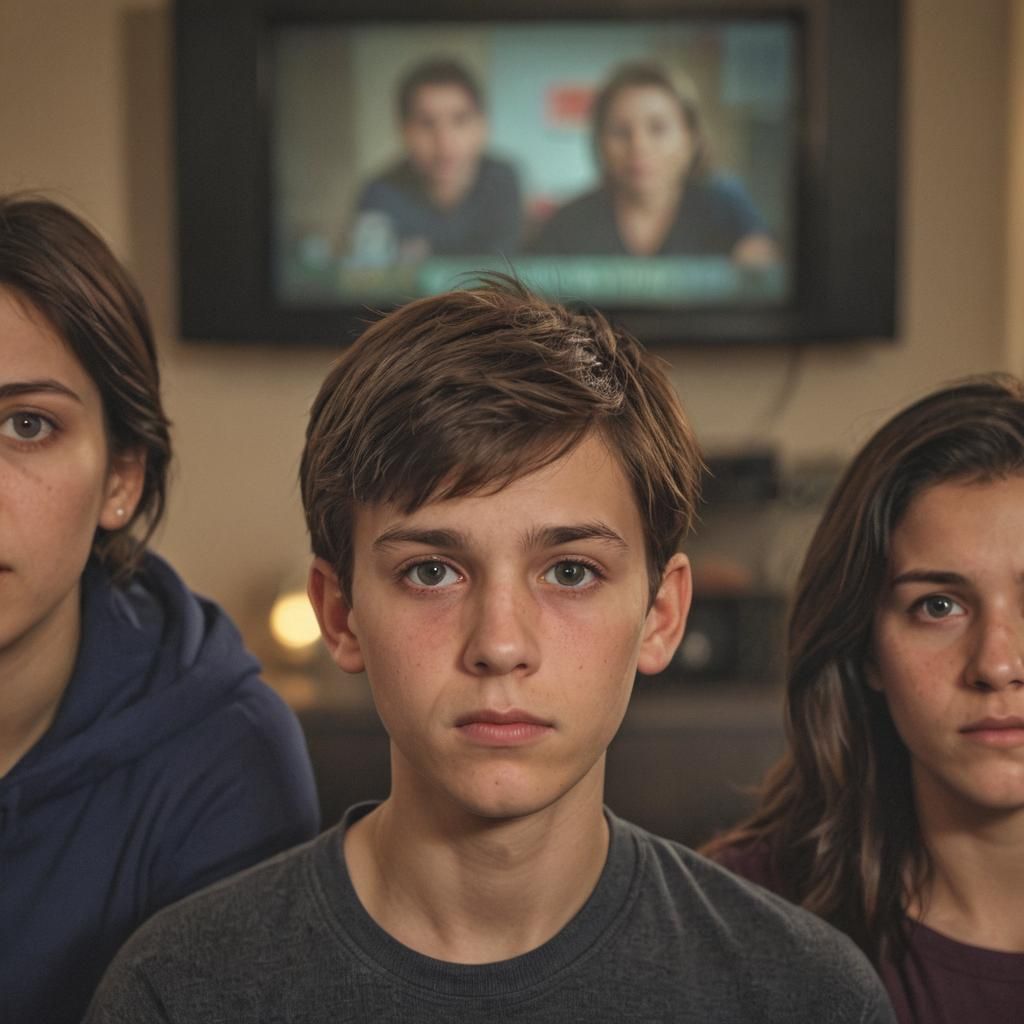 Teenage Boy Portrait in Contemporary Photography Style