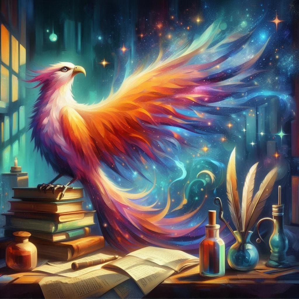 Phoenix in Office: A Dreamlike Fantasy