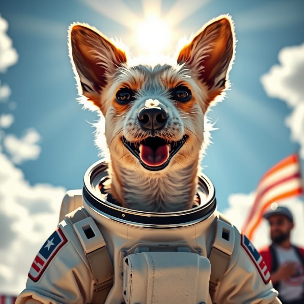 National Hero Fox Terrier Celebrated in Heavenly Parade