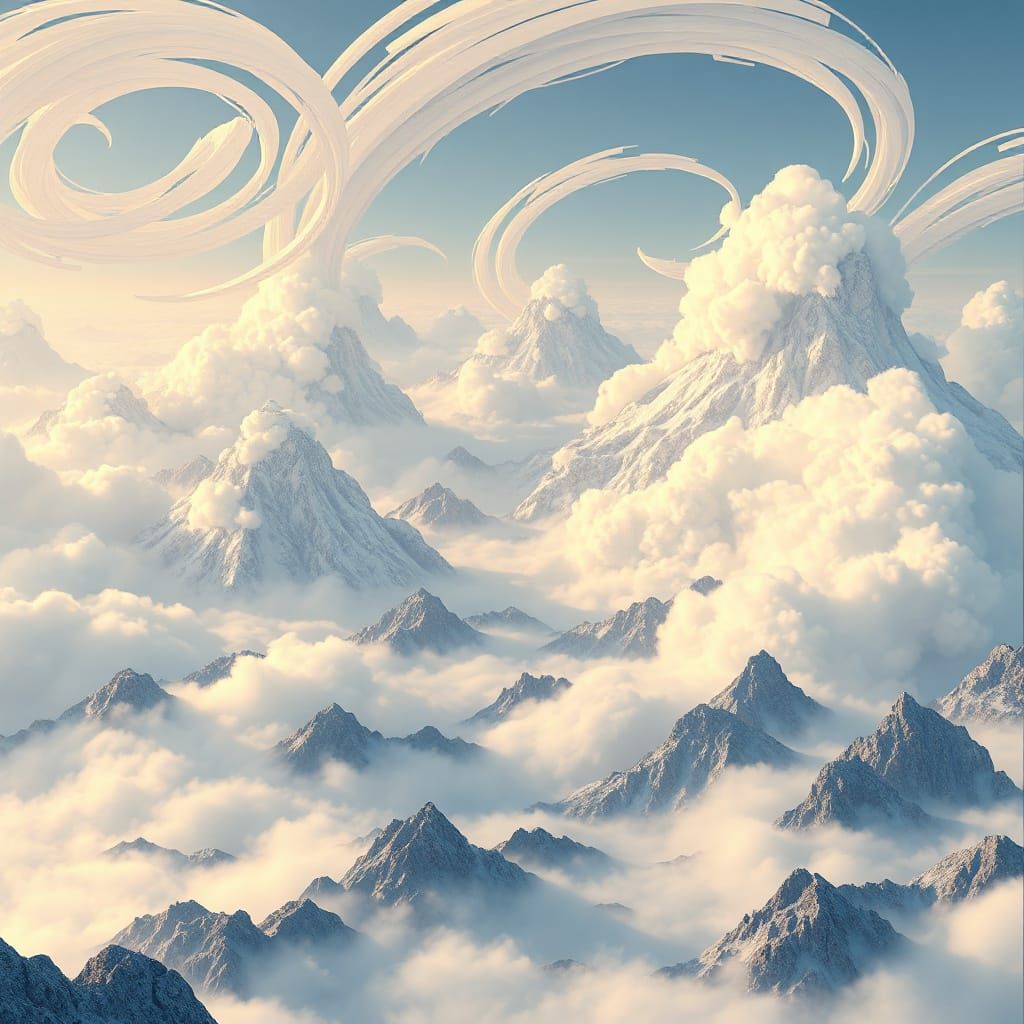 Serene Teyvat Landscape in Anime Style