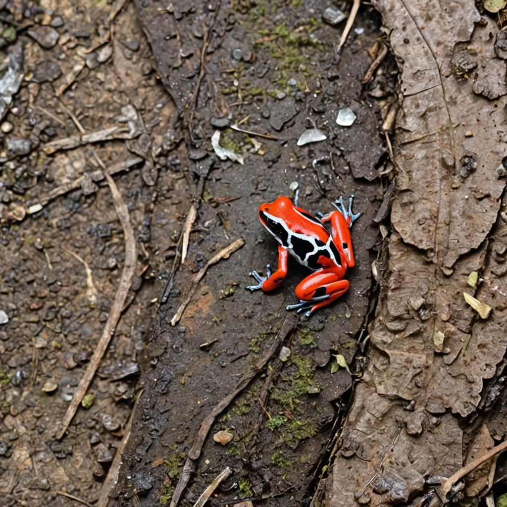 Winter Poison Dart Frog Adaptation